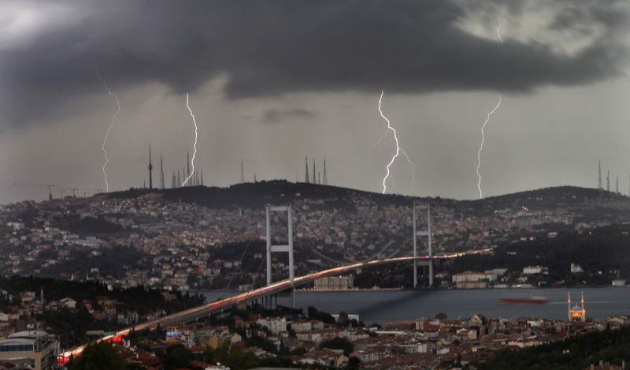 Süper hücre ve ceviz büyüklüğünde dolu geliyor!