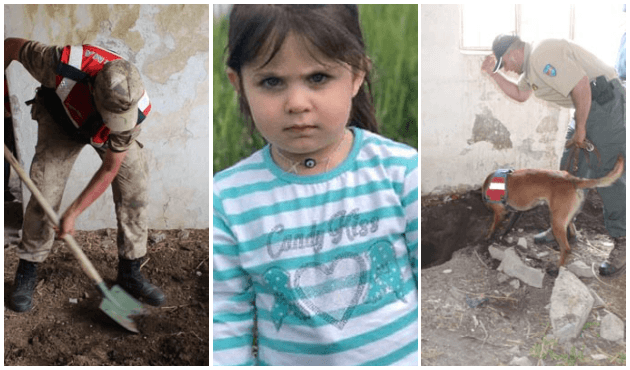 Minik Leyla tabanı kazılan evlerde aranıyor!