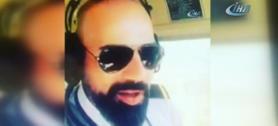 Hayatını kaybeden pilotun son görüntüleri ortaya çıktı!