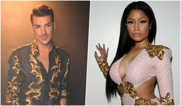 Nicki Minaj'a canlı yayında Kerimcan Durmaz şoku!