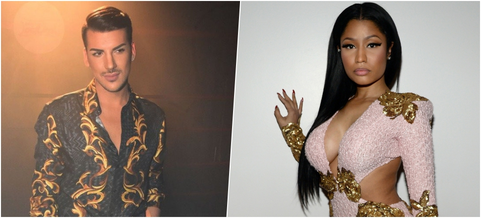 Nicki Minaj'a canlı yayında Kerimcan Durmaz şoku!