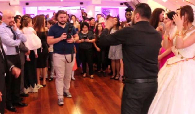 Fotoğraf çekenlere kızdı, düğünü iptal etti!