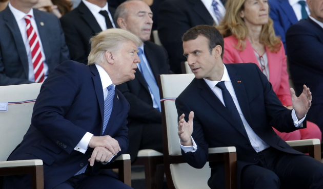 Trump'tan Macron'a AB'den ayrıl tavsiyesi...