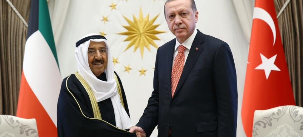 Cumhurbaşkanı Erdoğan Kuveyt Emiri ile görüştü!
