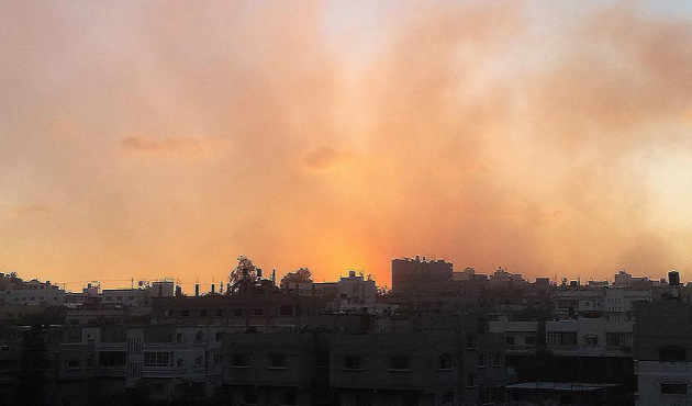 Gazze'de şiddetli patlama! Ölü ve yaralılar var...
