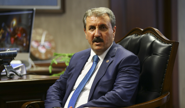 Mustafa Destici'den AK Parti'ye sürpriz ziyaret!