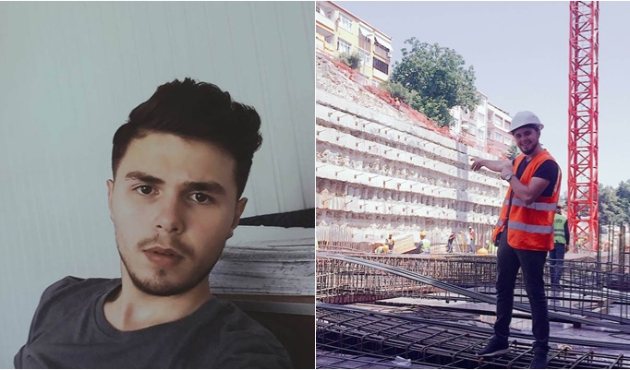 Genç mühendisin silahla vurulma anı kamerada!