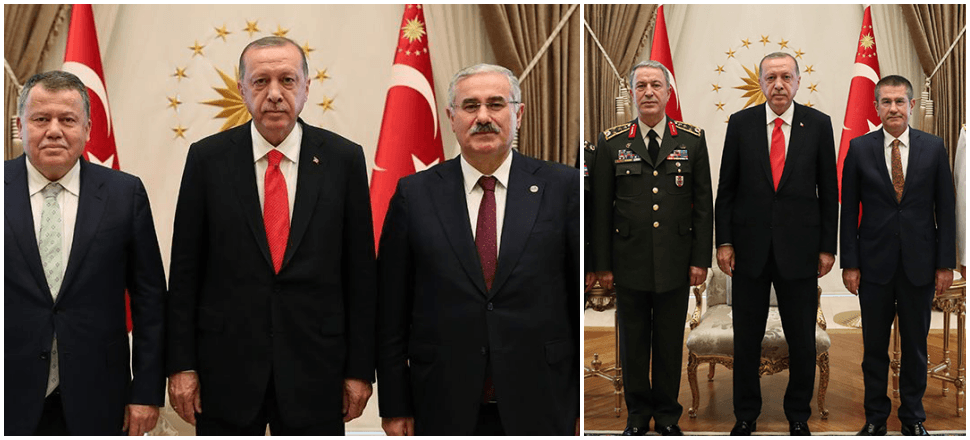 Cumhurbaşkanı Erdoğan'a tebrik ziyaretleri!