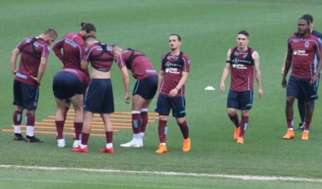 Trabzonspor’da Sosa saha çalışmalarına başladı!