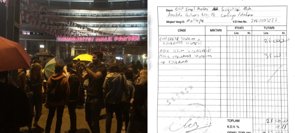 CHP'nin faturası sosyal medyayı salladı...