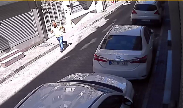 13 yaşındaki çocuğa taciz kamerada!