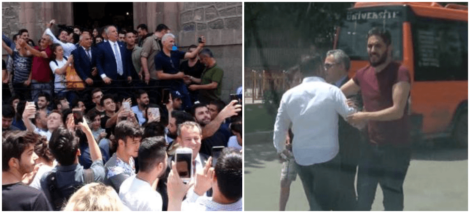 Muharrem İnce'ye Erzurum'da büyük tepki!