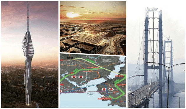 Türkiye'nin çehresini değiştirecek 13 dev proje!