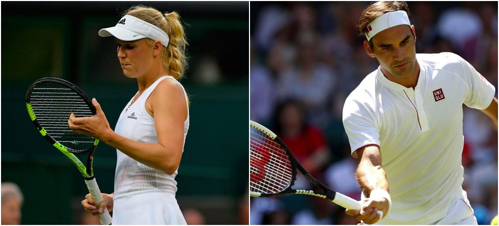 Wozniacki'den erken veda, Federer set vermedi!