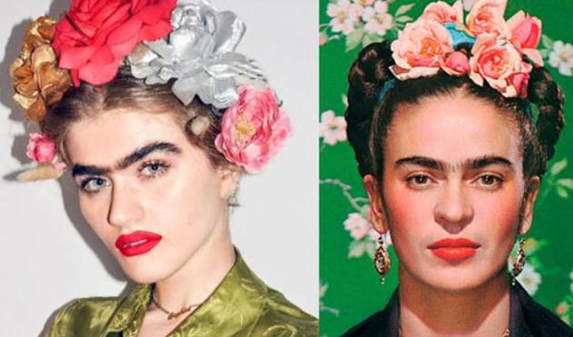 Kaşları için Frida Kahlo'yu örnek alıyormuş!