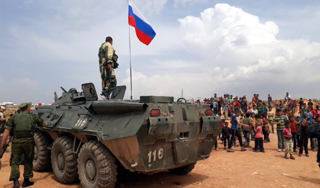 Rus askerleri Suriye-Ürdün sınırına ulaştı...