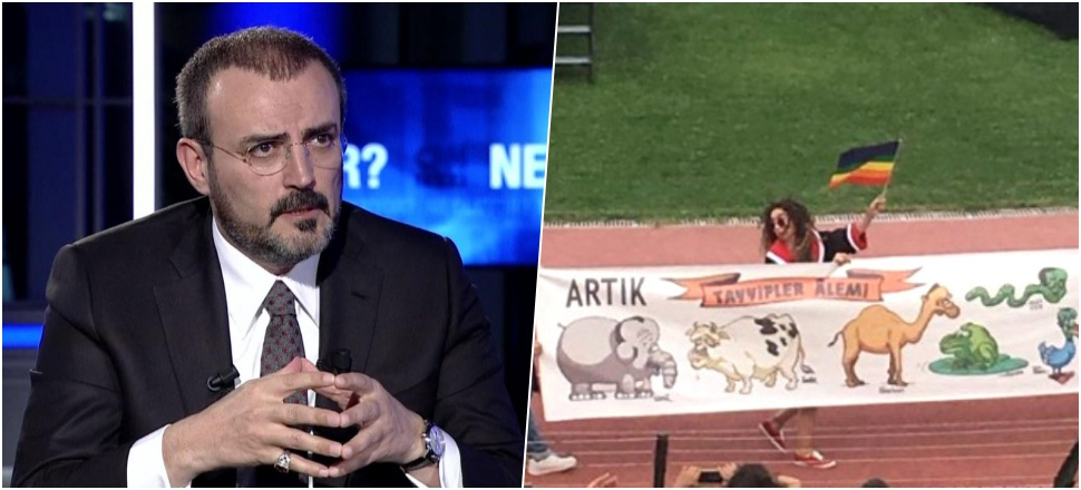 "O pankart çirkin akademisyenlerin eseri!"