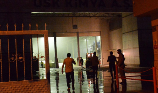 Kimya fabrikasında patlama!