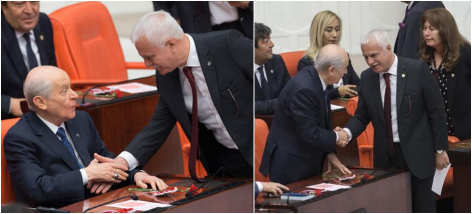 Bahçeli ile Aydın gerginliği bir kenara bıraktı!