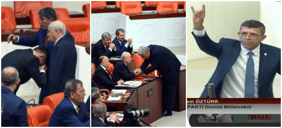 İYİ Parti'yi sarsan Devlet Bahçeli fotoğrafları!