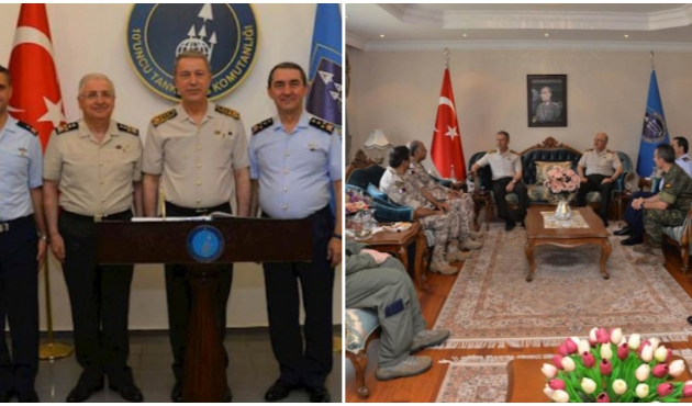 Genelkurmay Başkanı Org. Akar İncirlik Üssü'nde