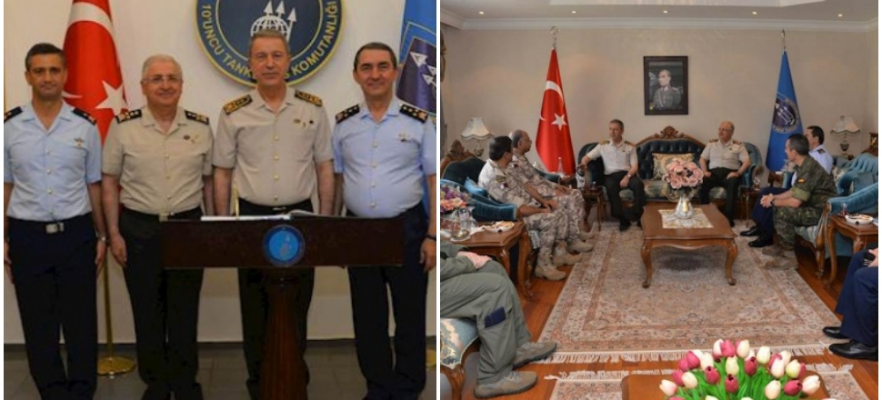Genelkurmay Başkanı Org. Akar İncirlik Üssü'nde