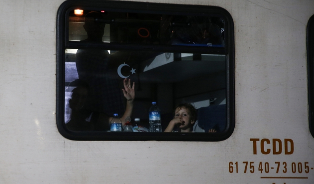 Tren seferleri yeniden başladı...