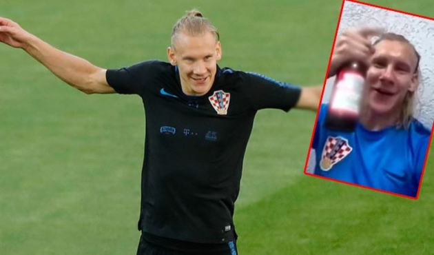 Domagoj Vida uslanmıyor!