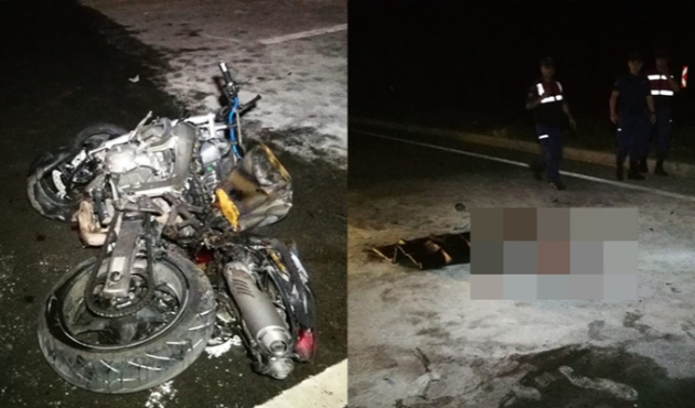 İki motosiklet çarpıştı, 3 kişi yanarak can verdi!