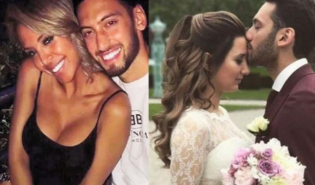 Hakan Çalhanoğlu daha boşanmadan o isimle!