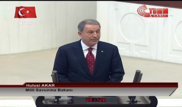 Milli Savunma Bakanı Hulusi Akar'dan ilk açıklama!