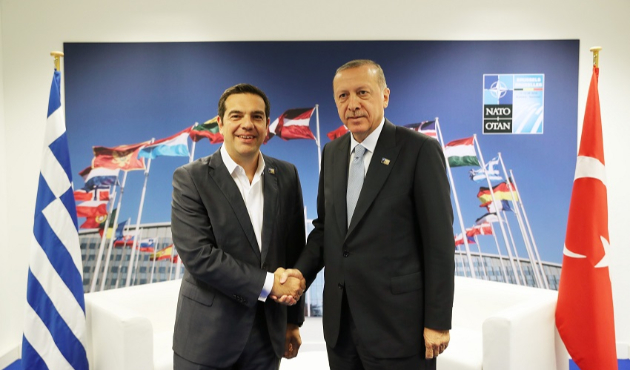 Cumhurbaşkanı Erdoğan, Çipras'ı terletti!