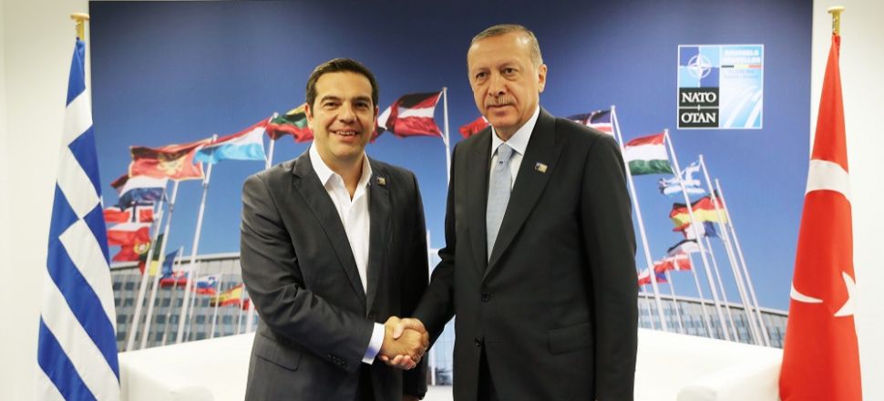 Cumhurbaşkanı Erdoğan, Çipras'ı terletti!