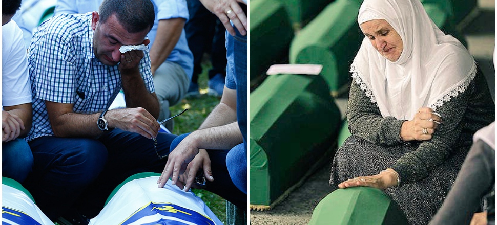 Srebrenitsa soykırımı kurbanları toprağa verildi
