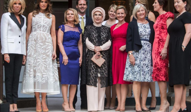 'First Lady' aile fotoğrafına Lüksemburg damgası!