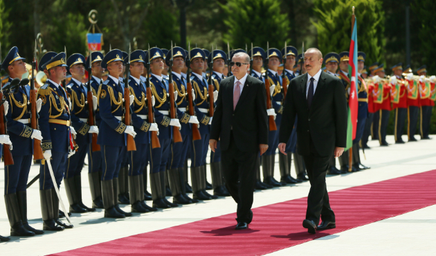 Erdoğan Azerbaycan'da!