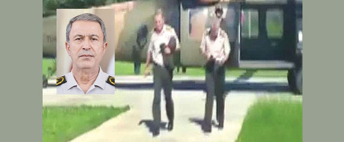 Yanında getirdi, yakalattı! Darbeci değilim oyununu Hulusi Akar bozdu