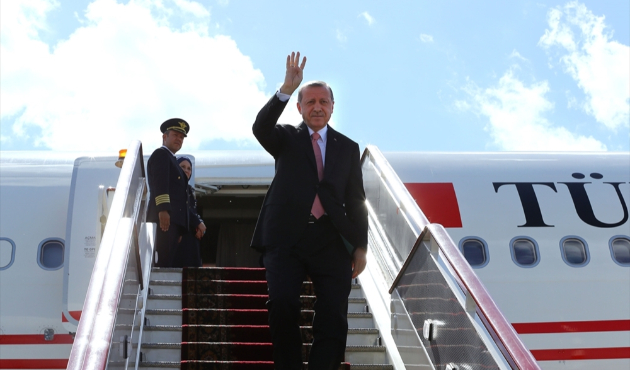 Cumhurbaşkanı Erdoğan Belçika'dan ayrıldı...