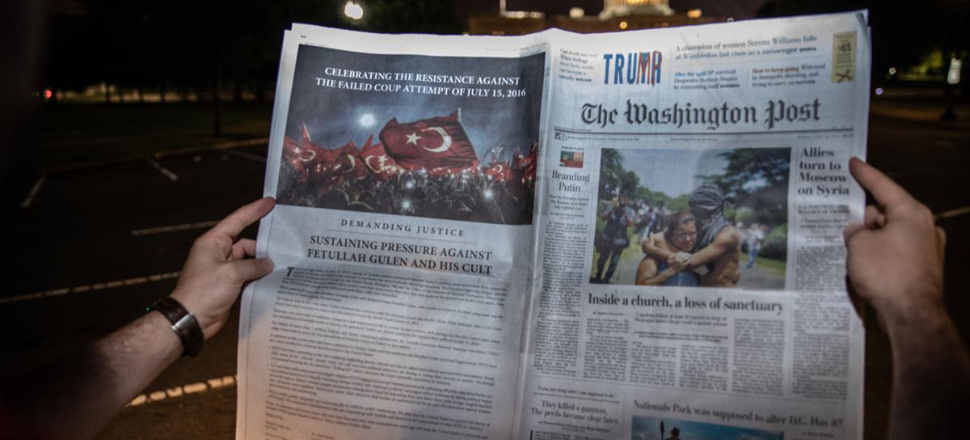Washington Post'ta tam sayfa FETÖ uyarıları!