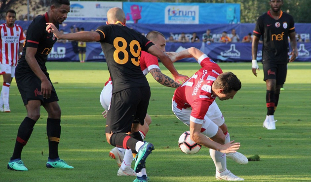 Galatasaray'dan tatsız prova!