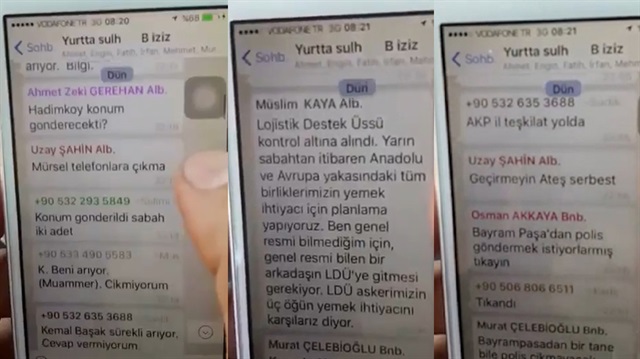 İşte darbecilerin ihanet yazışmaları: 'Tereddüt yok, çakın!'