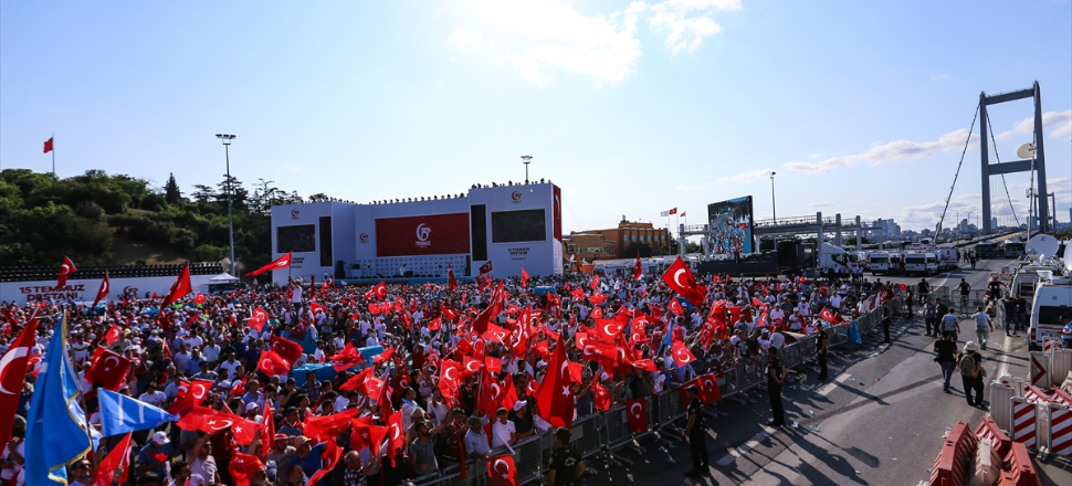 15 Temmuz Şehitler Köprüsü anma etkinlikleri nedeniyle trafiğe kapatıldı
