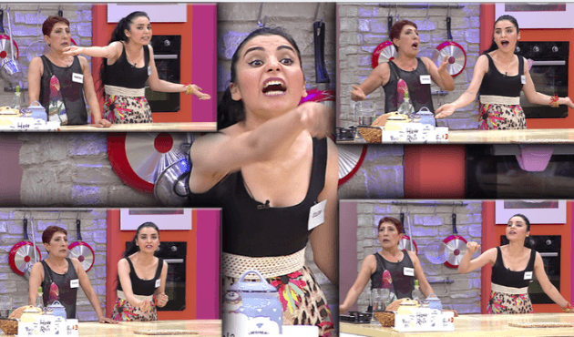 O yarışmacı, programı birbirine kattı!