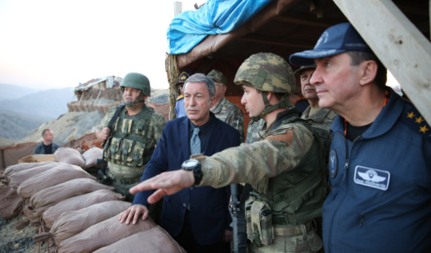 Bakan Akar ilk yurt içi ziyaretini oraya yaptı!