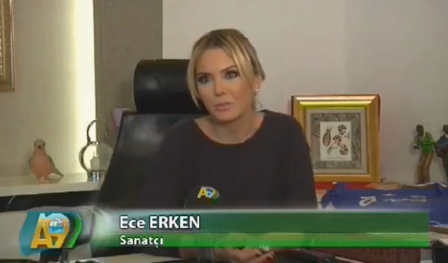 Ece Erken'in Adnan Oktar'a destek verdiği ortaya çıktı!