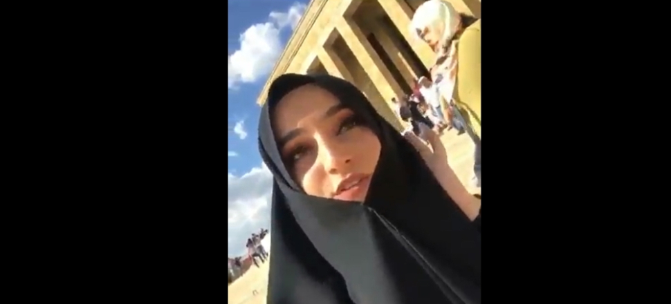 Anıtkabir'de çekilen iğrenç video...