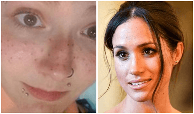 Meghan Markle'a benzemeye çalışıyordu!