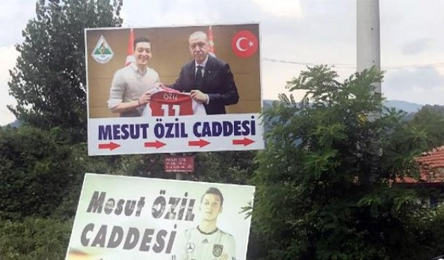 Mesut Özil'in tabelası indirildi! Yerine...