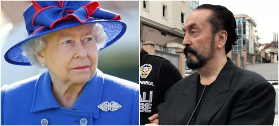 Adnan Oktar şimdi de Kraliçe Elizabeth'i suçladı!