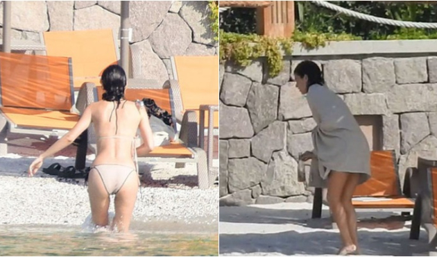 Beren Saat, plajda mıntıka temizliği yaptı!